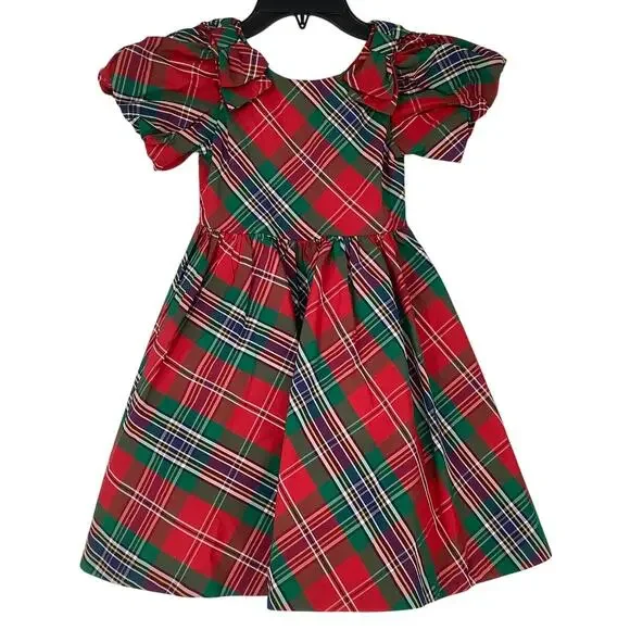 sachin and babi light blue dress Vineyard Vines Holiday Dress, Black/Plaid Girls Size M (10/1 main image 0
